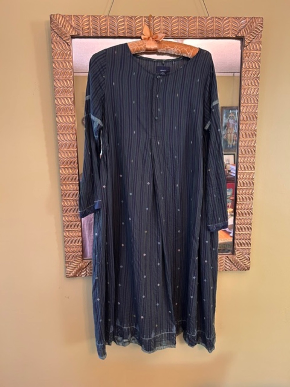 Maku Textiles silk and cotton dress - sz M